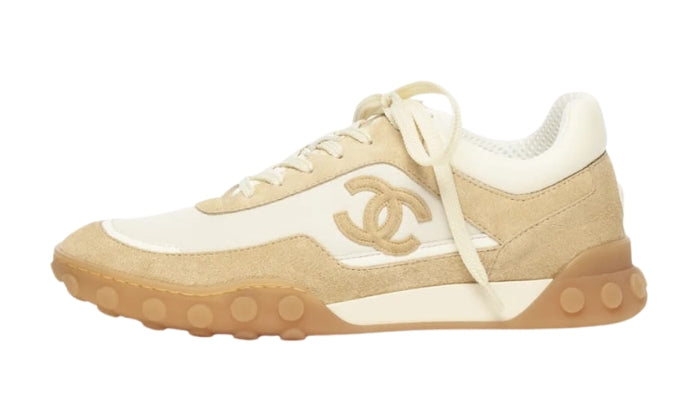 Sneakers Fabric Ivory Beige