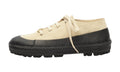 Sneakers In Calfskin Suede Beige