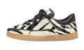 Sneakers In Lambskin White Black