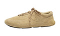 Sneakers In Calfskin Suede Beige Dark