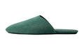 Mule In Suede Of Calfskin Green Dark