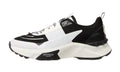 Sneakers Mesh Fabric Gommato Black White