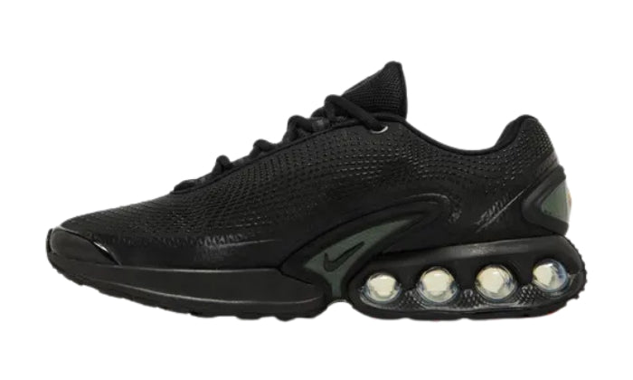Sneakers In Fabric Black Green