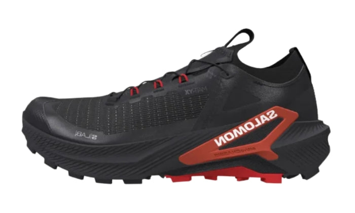 Sneakers In Fabric Ferro Black Red Fire