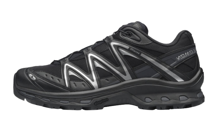 Sneakers In Fabric Black Asfalto Silver