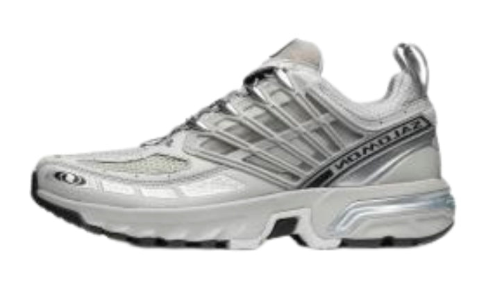Sneakers In Fabric Metallo Grey Fantasma
