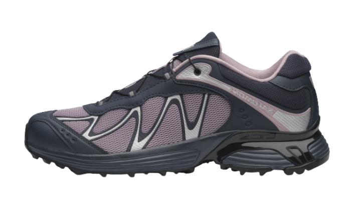 Sneakers In Fabric Nirvana Blue Night Silver
