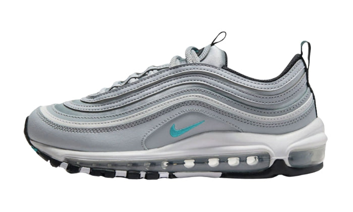 Sneakers Waffle Silver Metallic Light Blue Water