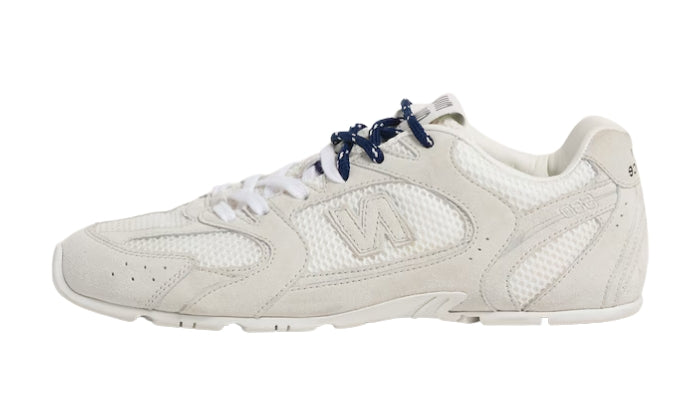 Sneakers Suede Mesh White