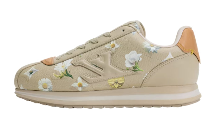 Sneakers Blooming Monogram Beige