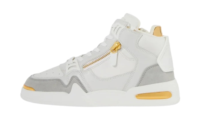 Sneakers High Velvet White