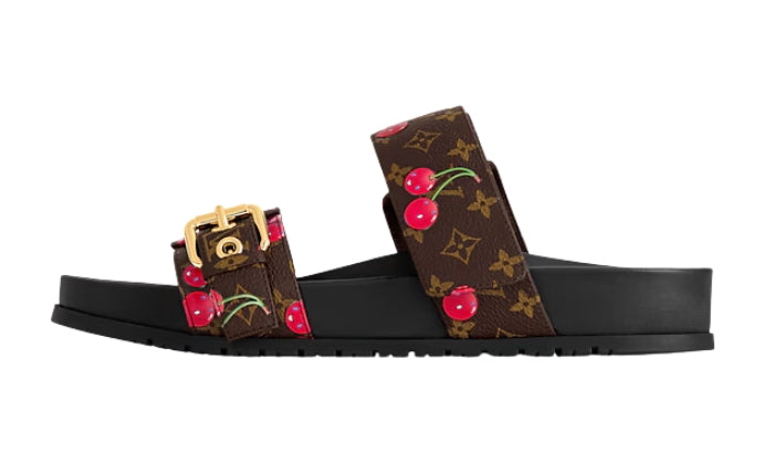 Mule Bom Dia Flat Brown Black