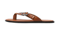 Sandals Smooth Cognac Brown