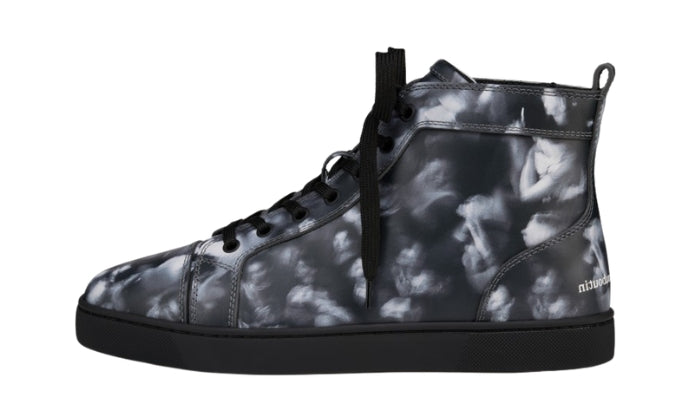 Sneakers Stampata Black White