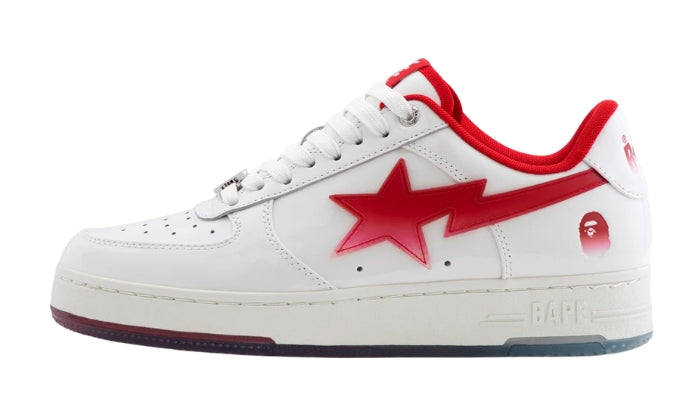 Sneakers Lace Up Red