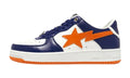 Sneakers Lace Up Blue Dark White