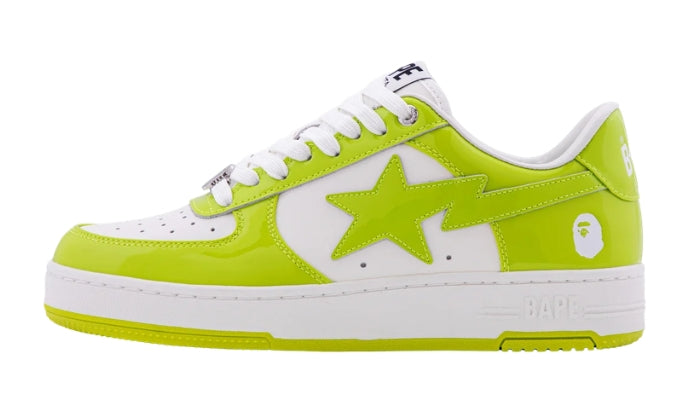 Sneakers Lace Up Green Lime