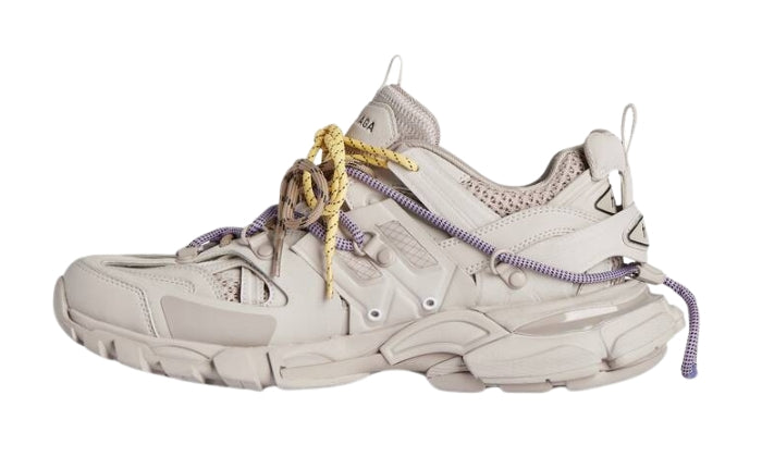 Sneakers Track Trail Taupe Yellow Purple