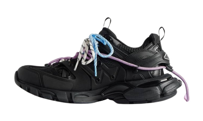 Sneakers Track Trail Black Pink Blue Beige