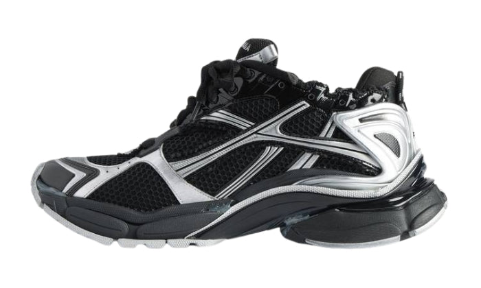 Sneakers Runner Black Silver