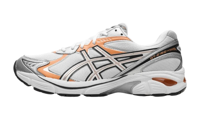 Sneakers White Giglio Orange