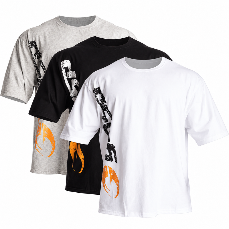 Iron Tee 3 pack — shirts only on white background