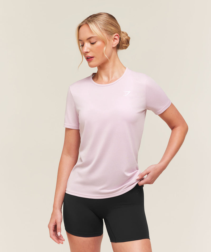 Training T-Shirt – Haze Pink — Product photo
