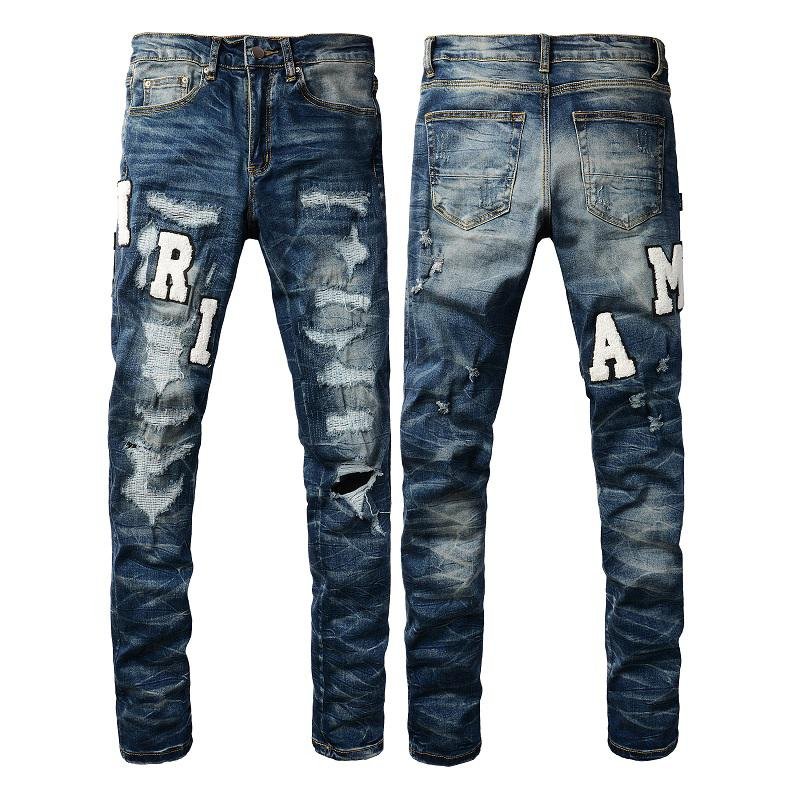 AMIRI Slim Fit Bikers Denim For Men