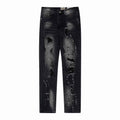 Gallery Dept. Men’s ripped patched black