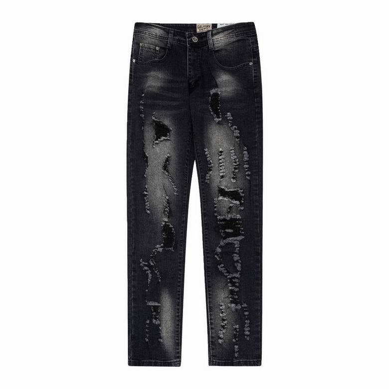 Gallery Dept. Men’s ripped patched black