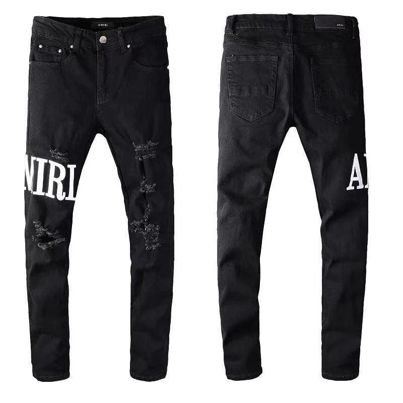 AMIRI Casual Hip Hop Slim Jeans