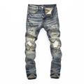 DSQUARED2 Man white black rock revival jeans