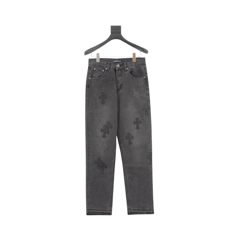 CHROME HEARTS Levi’s Cross Patch Jeans