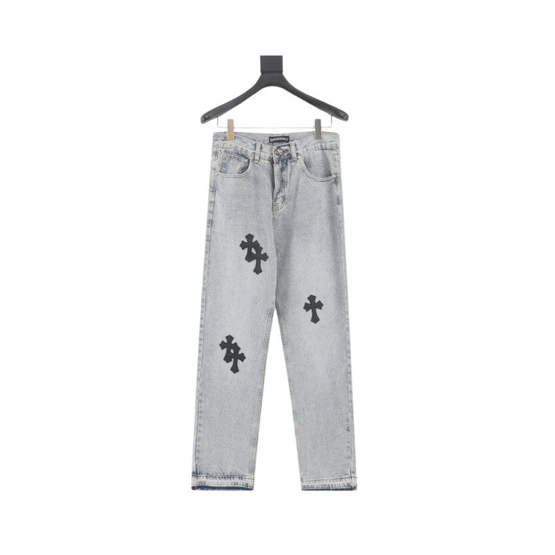 CHROME HEARTS DENIM CROSS