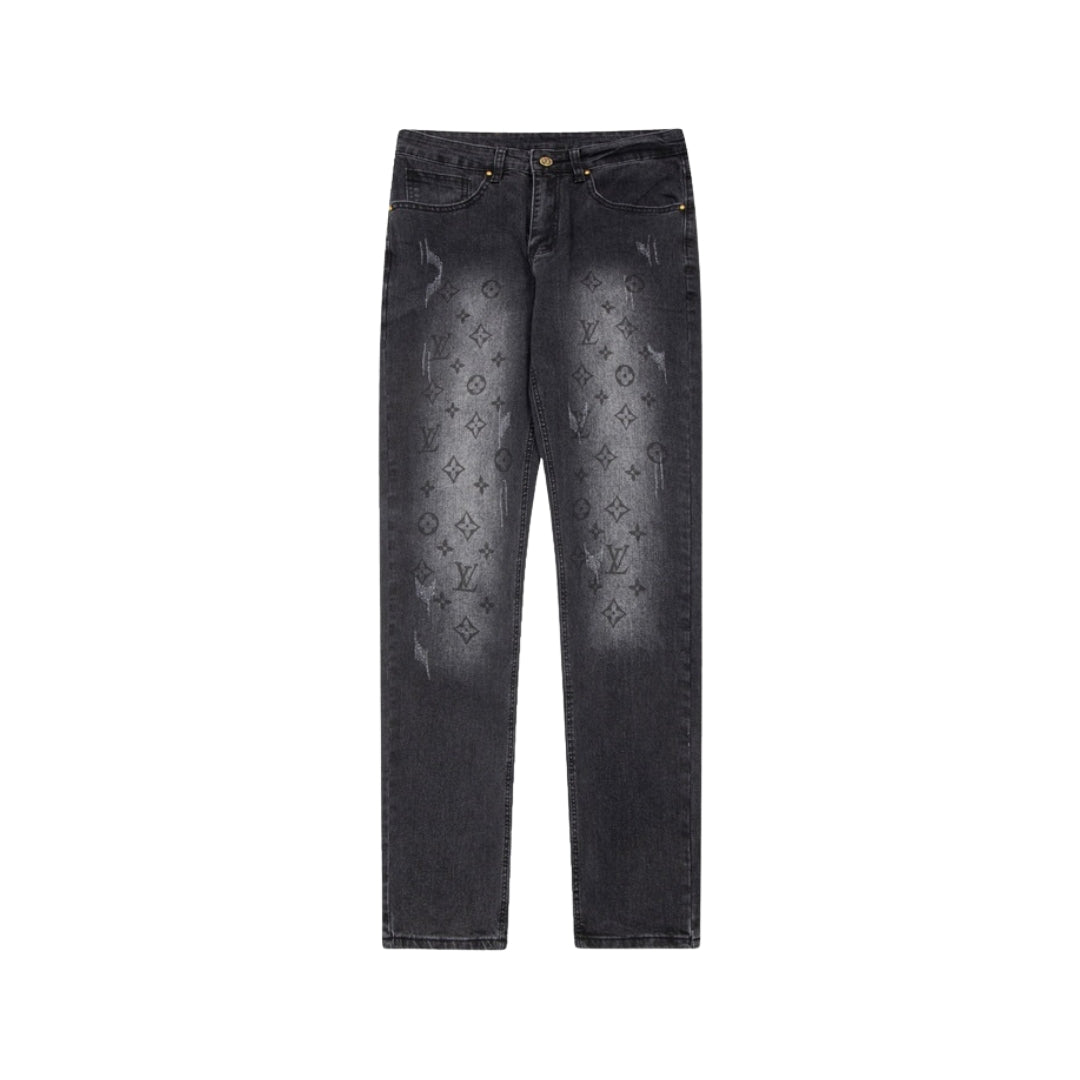 LOUIS VUITTON Monogram Denim Pants