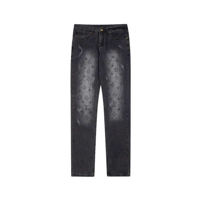 LOUIS VUITTON Monogram Denim Pants