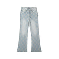 LOUIS VUITTON Damier Bootcut Denim Pants