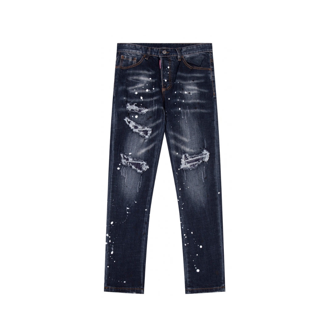 DSQUARED2 Vintage Effect Stretch Denim