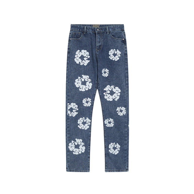 DENIM TEARS Cotton Wreath Jeans