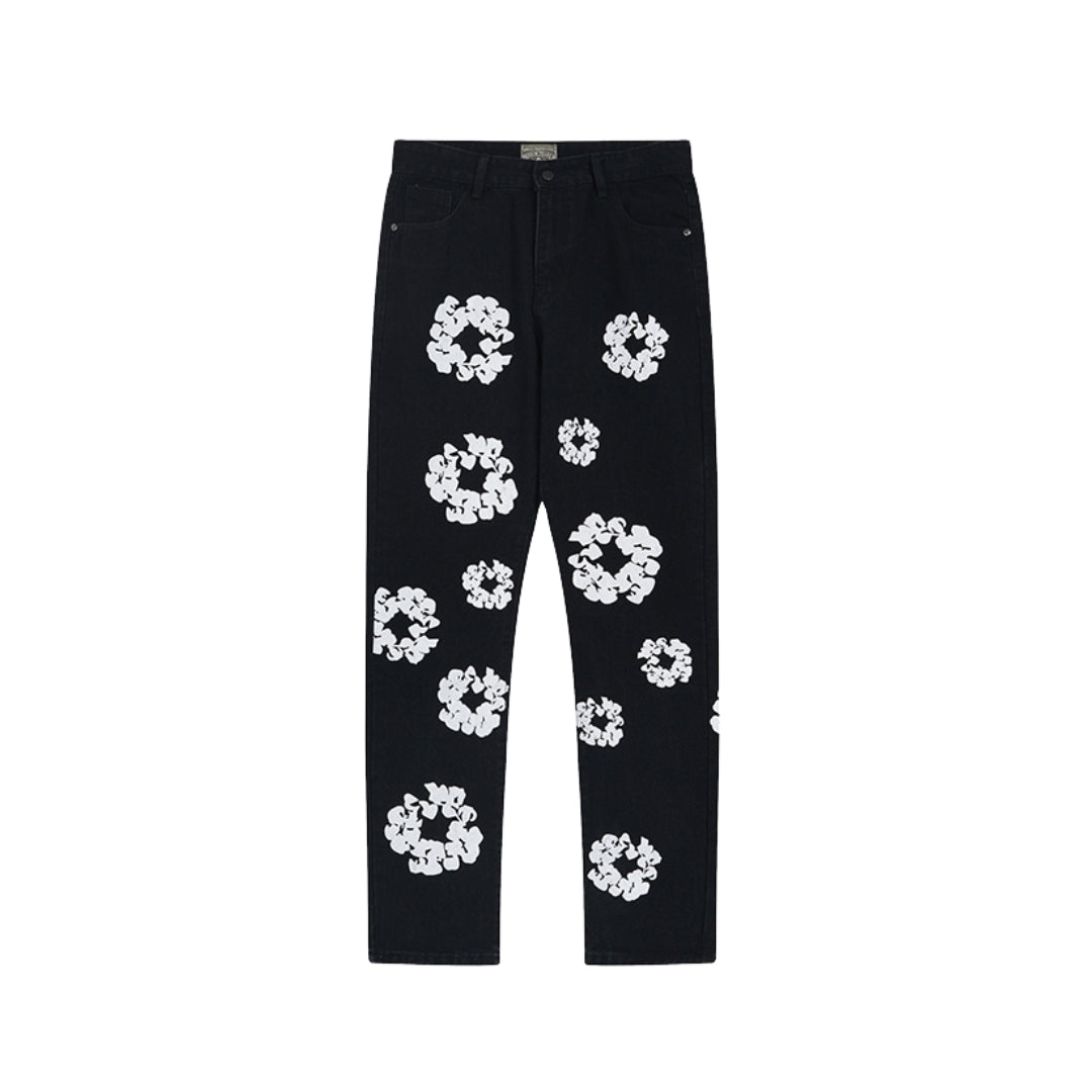 DENIM TEARS Classic Pants Black