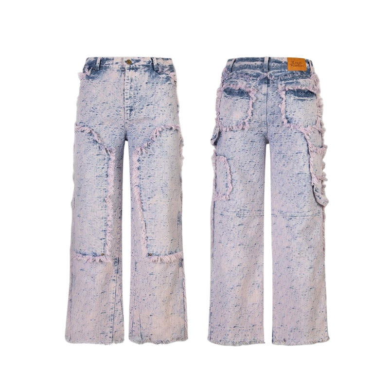 LOUIS VUITTON Carpenter Trousers With Fringes