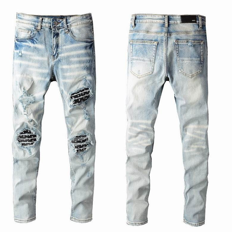 AMIRI Playboy Ripped Effect Skinny Jean