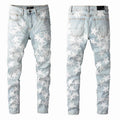 AMIRI Star Fashion Jeans Elastic Slimjeans