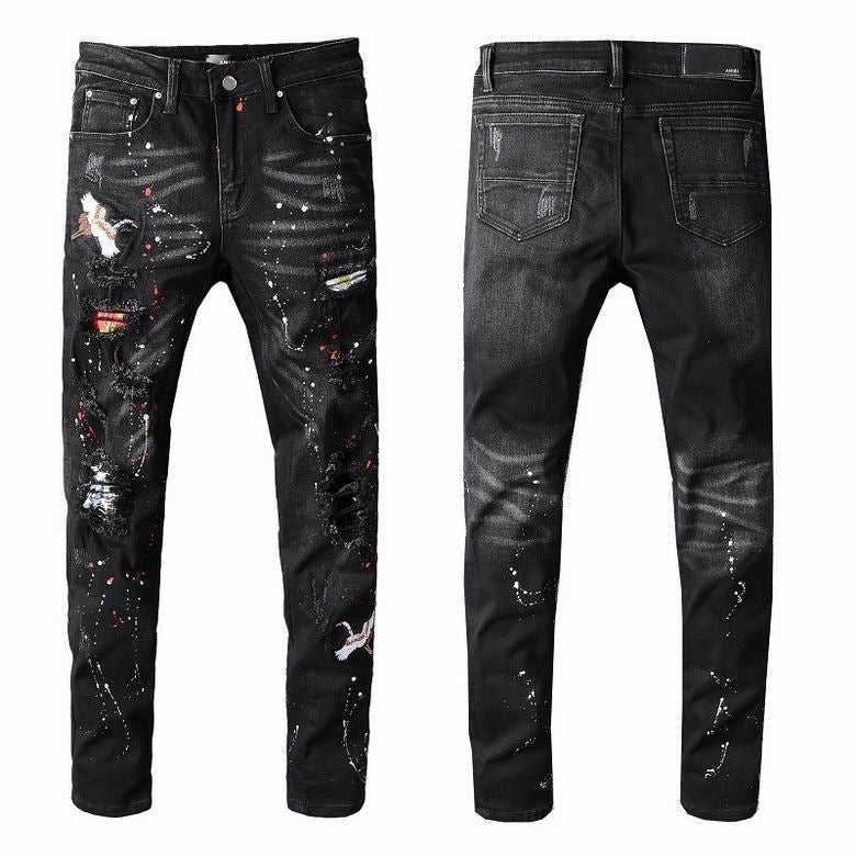 AMIRI Men Denim Jean Black