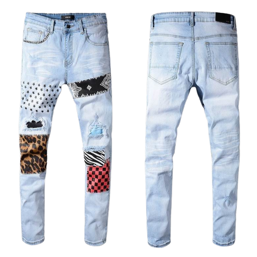 AMIRI Straight Slim Elastic Jean