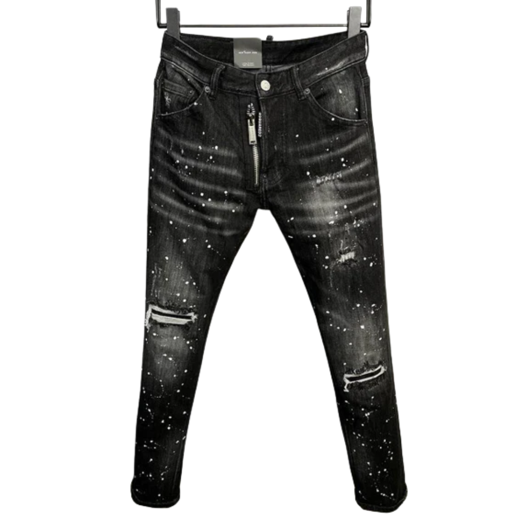 DSQUARED2 Men’s Black Zippers Large