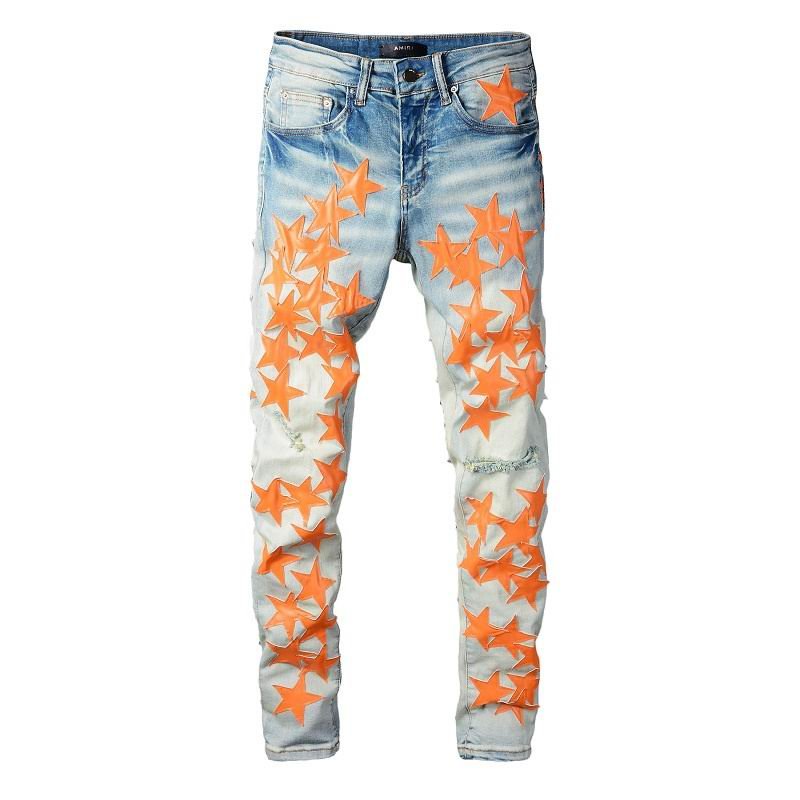 AMIRI Chemist Star Patchwork Jeans