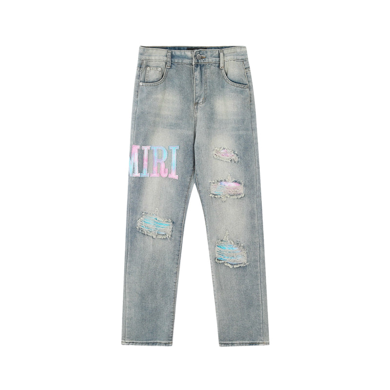AMIRI Blue Print Jeans