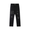 AMIRI Classic Embroidered Leather Fit Skinny Jeans