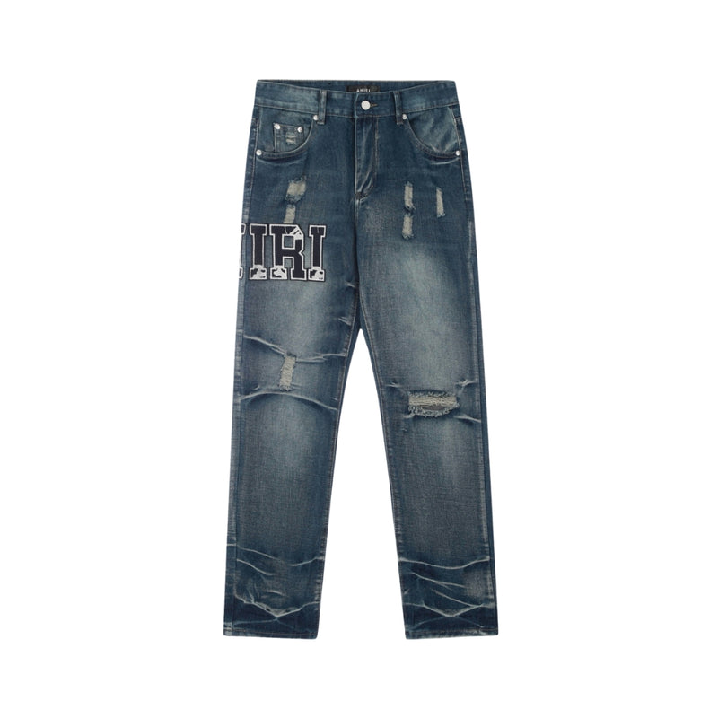 AMIRI Embroidered  Jeans